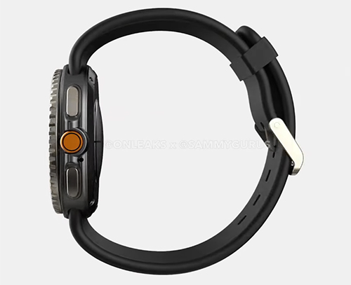 Galaxy Watch 8 Classic Render Side Viewe