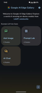 Google AI Edge Gallery