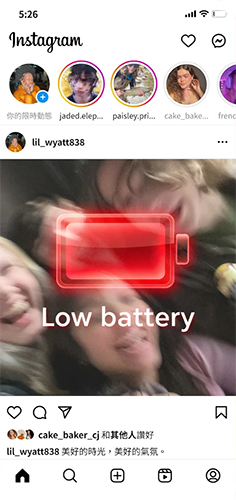 Instagram Battery Drain