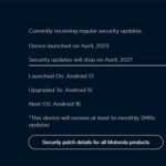 Motorola Edge 40 Pro Android 16