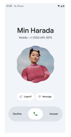 Phone by Google 接听电话