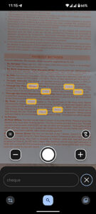 Pixel 放大镜 Live Text Search