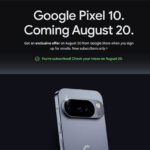 Google Store Pixel 10 August 20