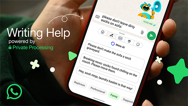 WhatsApp AI Writing Help
