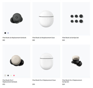 Pixel Buds 替換零件