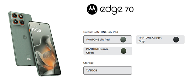 Motorola Edge 70