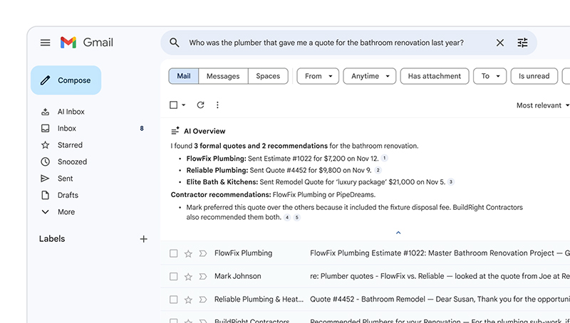 Gmail AI Gemini