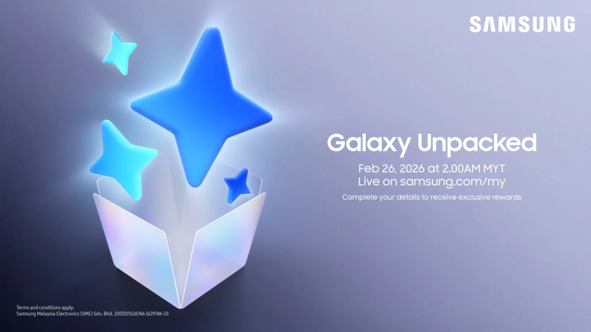 Galaxy S26 Unpacked