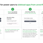 Android Sideloading APK Advanced Flow