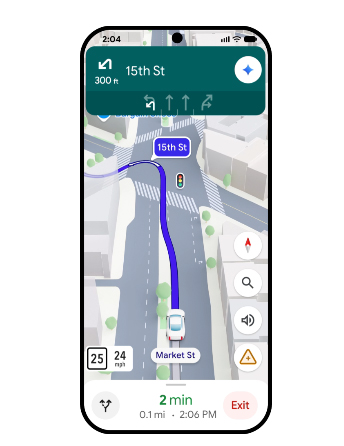Google Maps Navigation