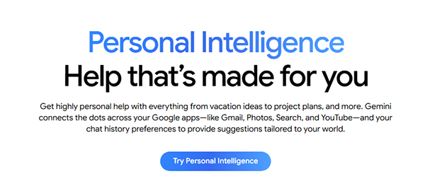 Google Personal Intelligence