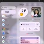 Widget Background Blur
